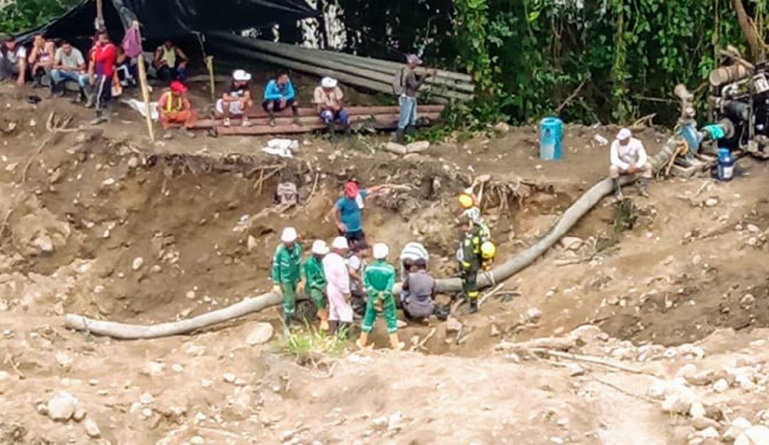 Rescate minero en Neira