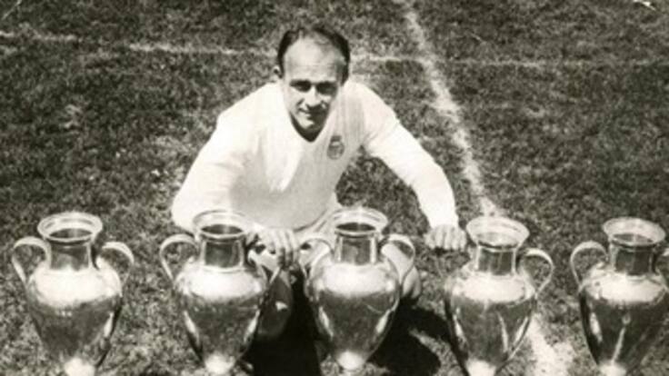 Di Stéfano ganó dos veces el balón de oro