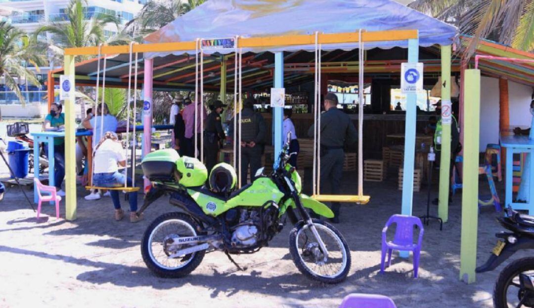 Se trata del terreno de 136 mts2 en donde actualmente se ubica el Kiosco “Soy Nativo”, en el corregimiento de La Boquilla en Cartagena