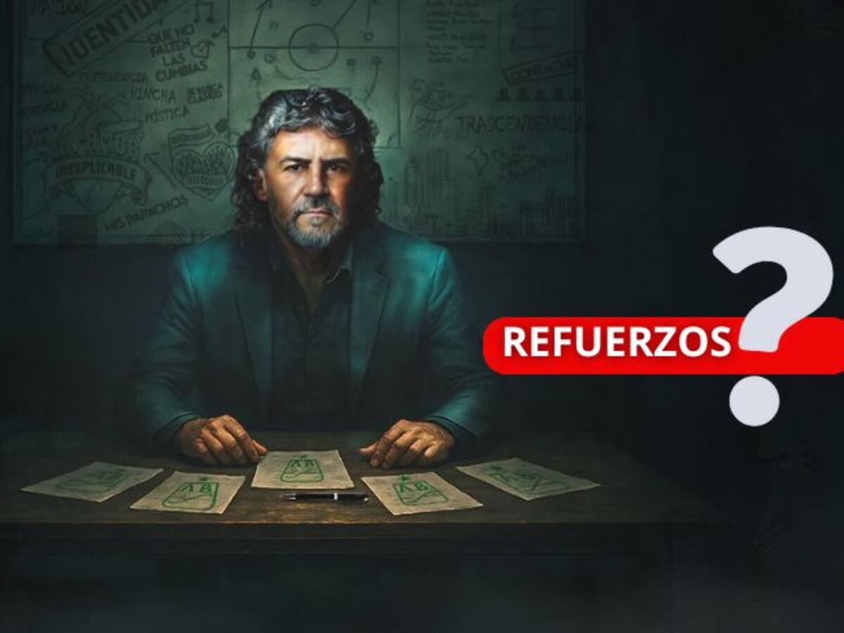 La sugestiva imagen de Leonel Álvarez que publicó el Atlético Bucaramanga. ¿Habrá refuerzos?