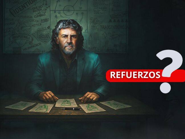 La sugestiva imagen de Leonel Álvarez que publicó el Atlético Bucaramanga. ¿Habrá refuerzos?