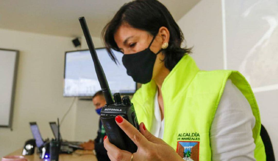 Alexa Morales, Directora de Gestión del Riesgo de Manizales.