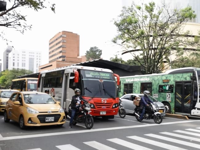 Trasporte público en Medellín. Foto: Alcaldía de Medellín