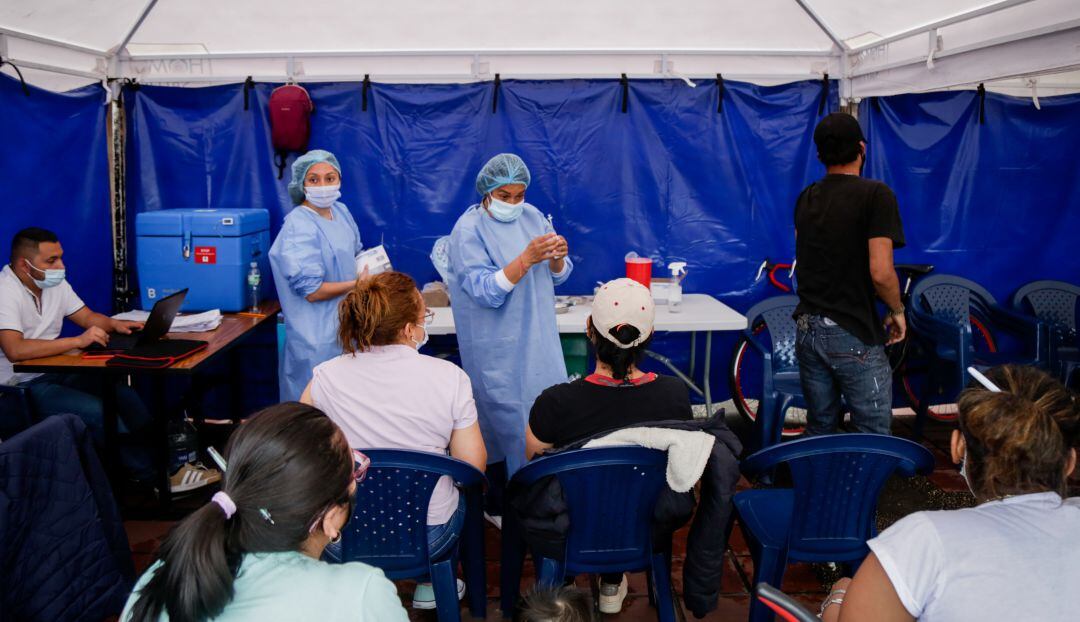 Se abre jornada de vacunación para migrantes en Bogotá