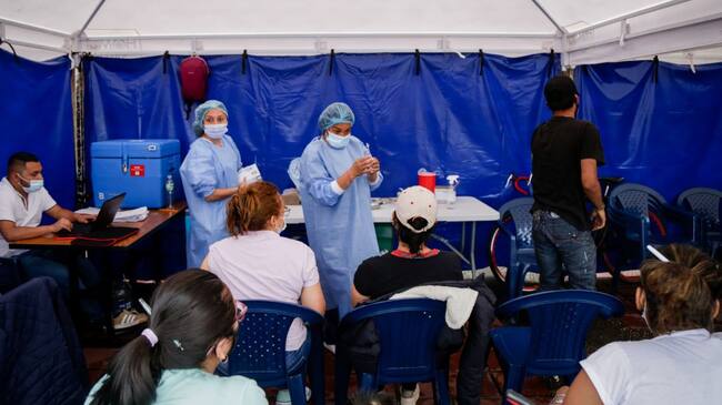 Se abre jornada de vacunación para migrantes en Bogotá