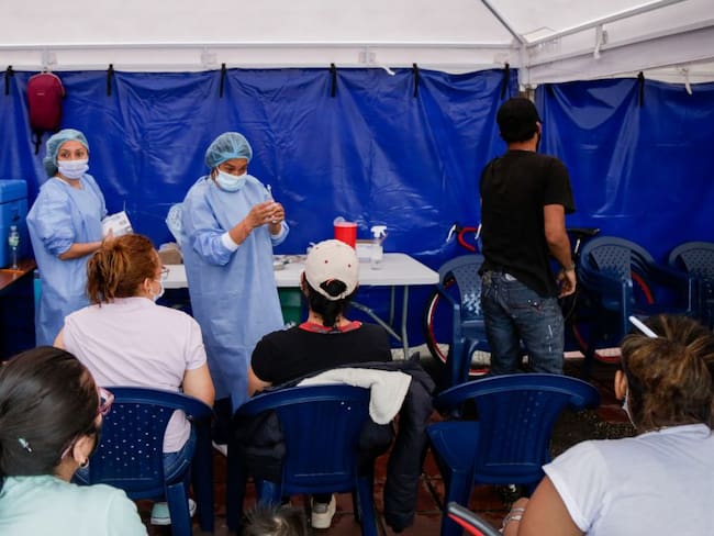 Se abre jornada de vacunación para migrantes en Bogotá