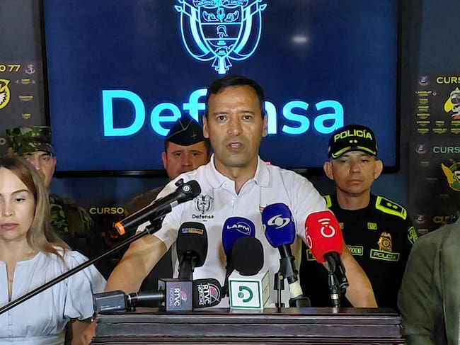 Ministro de Defensa Pedro Sáncez - foto Caracol Radio
