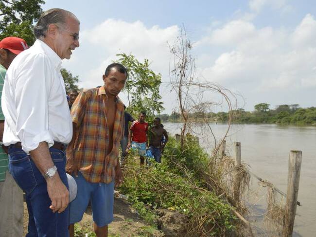Canal del Dique municipio de Santa Lucia.