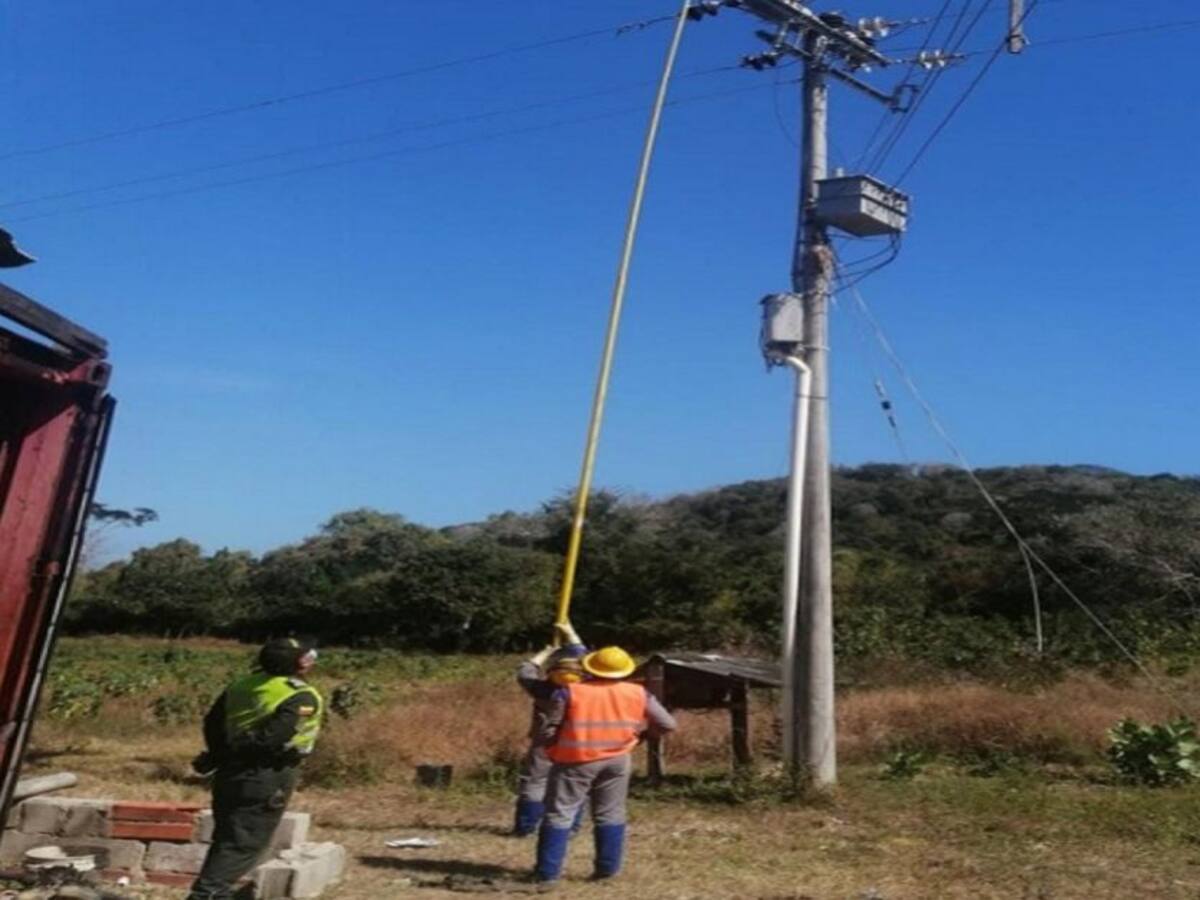 523 hurtos de energía en estratos altos y zona turística de Puerto Colombia