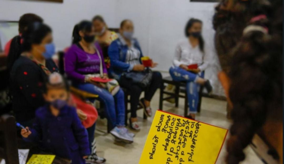 mujeres víctimas de violencia