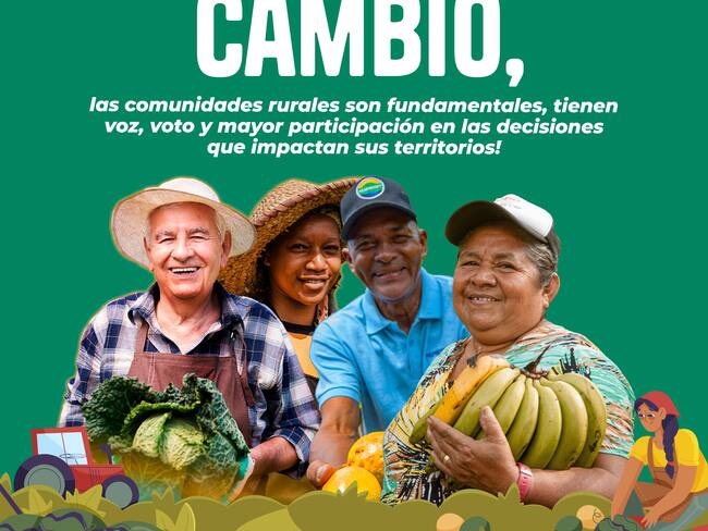 La ANT entregó más de 800 hectáreas en el Atlántico a campesinos para la siembra de alimentos