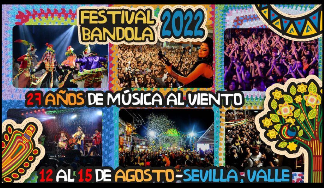 Evento apoyado por el Mincultura Programa Nacional de Concertación Cultural, Gobernación del Valle y Alcaldía de Sevilla.