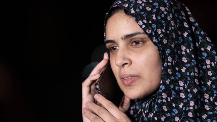 No sabíamos nada de noticias ni del exterior: joven palestina liberada por Israel