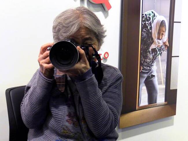Las divertidos selfies de una abuela de 89 años