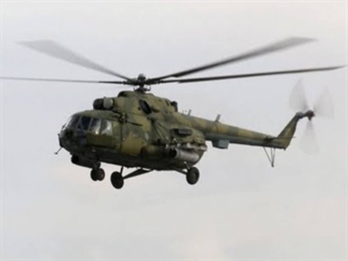 Descartan acción terrorista en accidente de helicóptero en Casanare