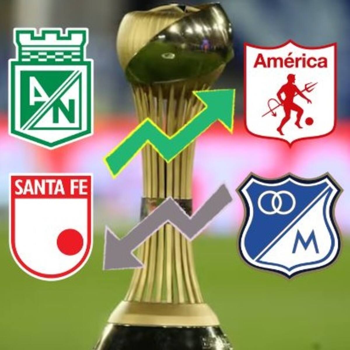 Jugadores de Nacional, Millonarios y América se devaluaron: Top 10 más costosos de Liga colombiana