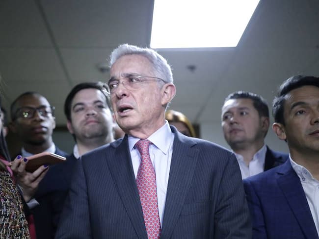 El expresidente Uribe se refirió al escándalo de Piedad Cordoba. Foto: Colprenssa