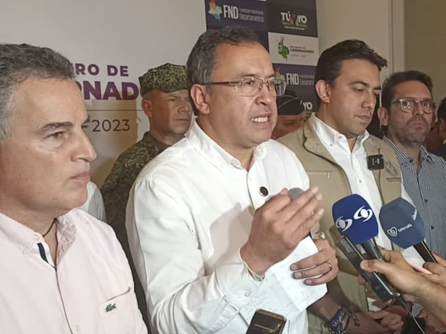 Alfonso Prada, Ministro del Interior en la cumbre de gobernadores en el Quindío