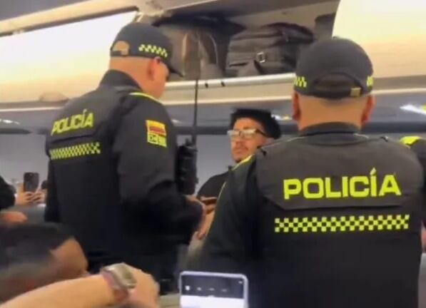 Vuelo de JetSmart. Foto: Captura de video