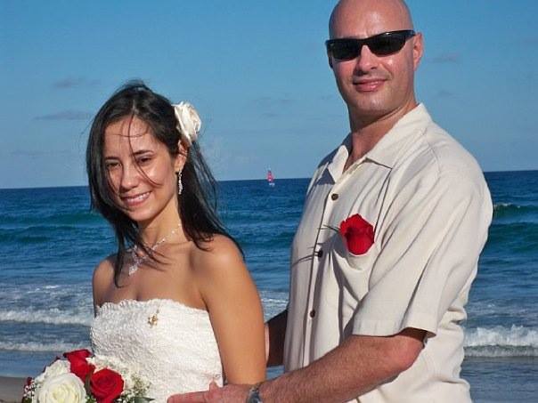 Lina M Zapata y Richard Samarel.