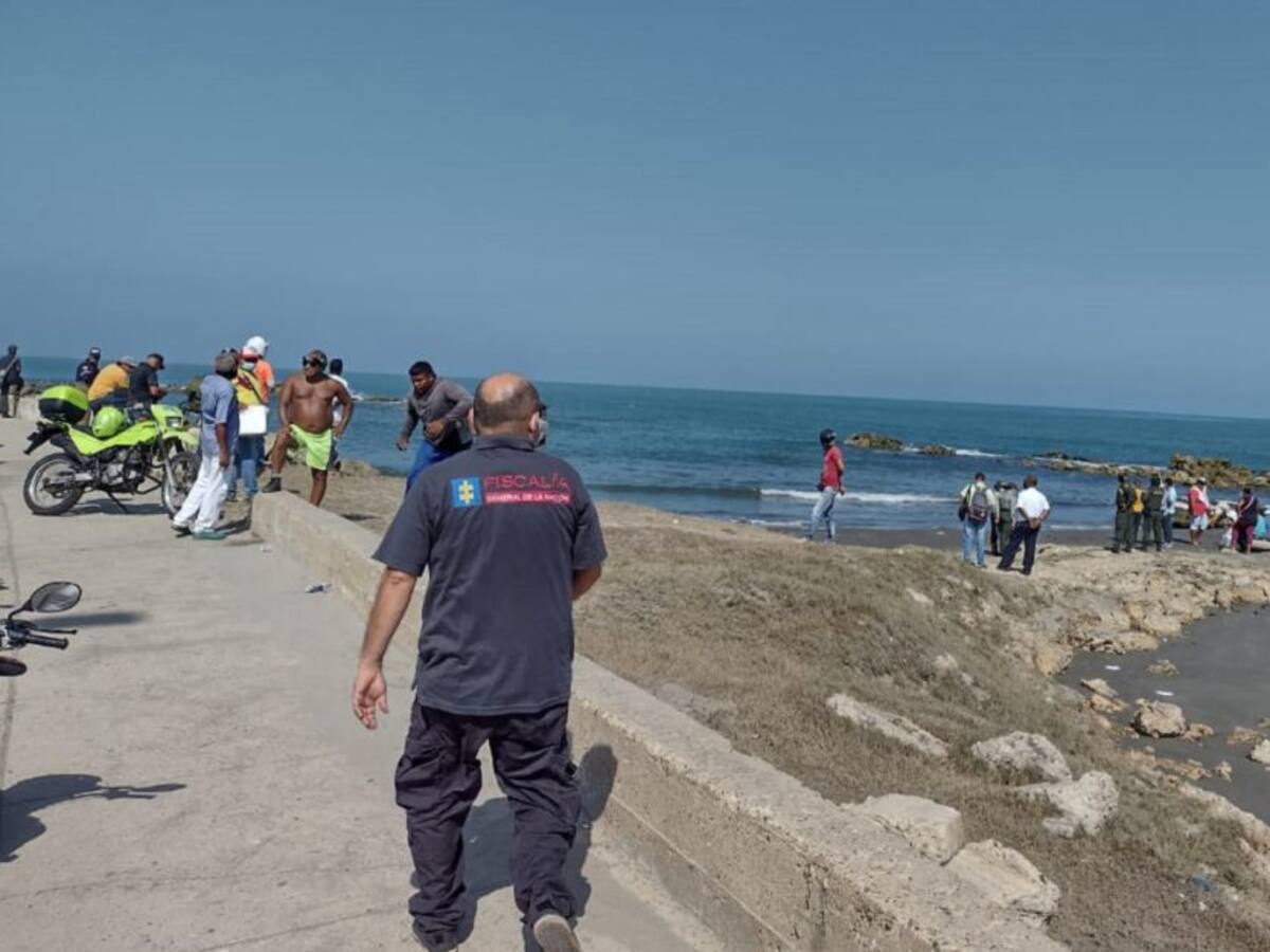 Encontraron cuerpo sin vida de joven en playa restringida de Cartagena