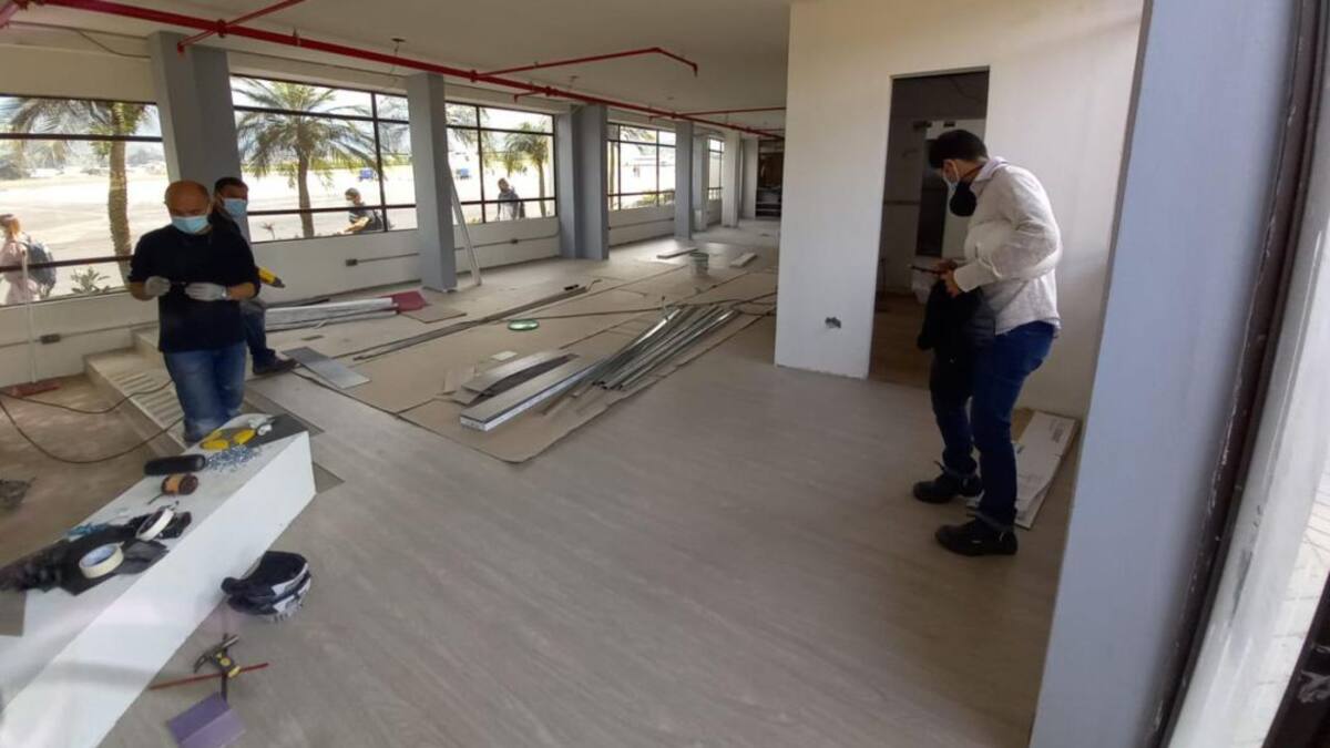 Zona de comidas del Aeropuerto La Nubia lista para nuevos arrendatarios