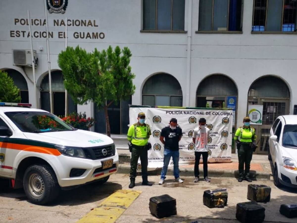 Cargamento de droga fue incautado en carreteras del sur del Tolima
