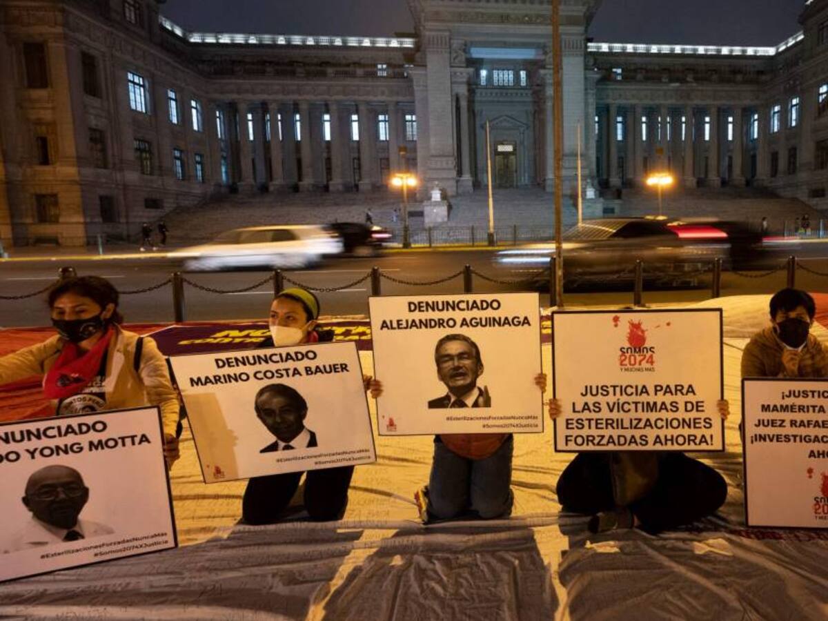 Inician proceso penal contra Alberto Fujimori por esterilizaciones forzadas