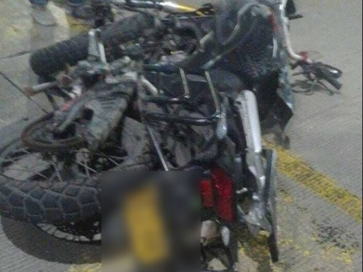 Joven murió tras ser arrollado por una moto en el carril de Transcaribe