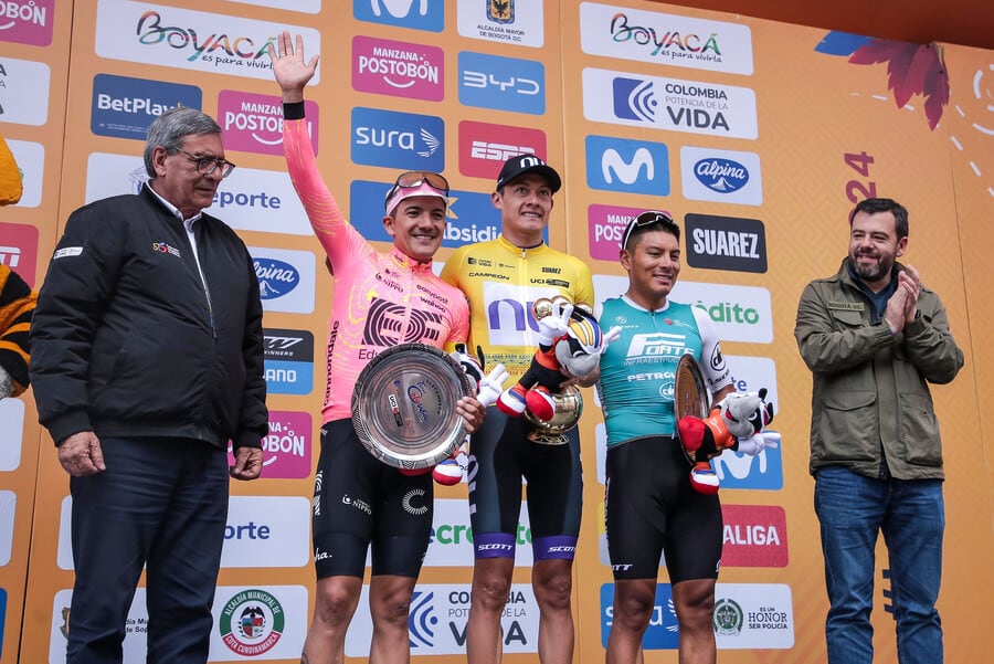 Premiación de la última edición del Tour Colombia que se realizó en 2024. / Foto: Colprensa