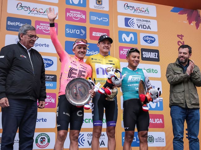 Premiación de la última edición del Tour Colombia que se realizó en 2024. / Foto: Colprensa