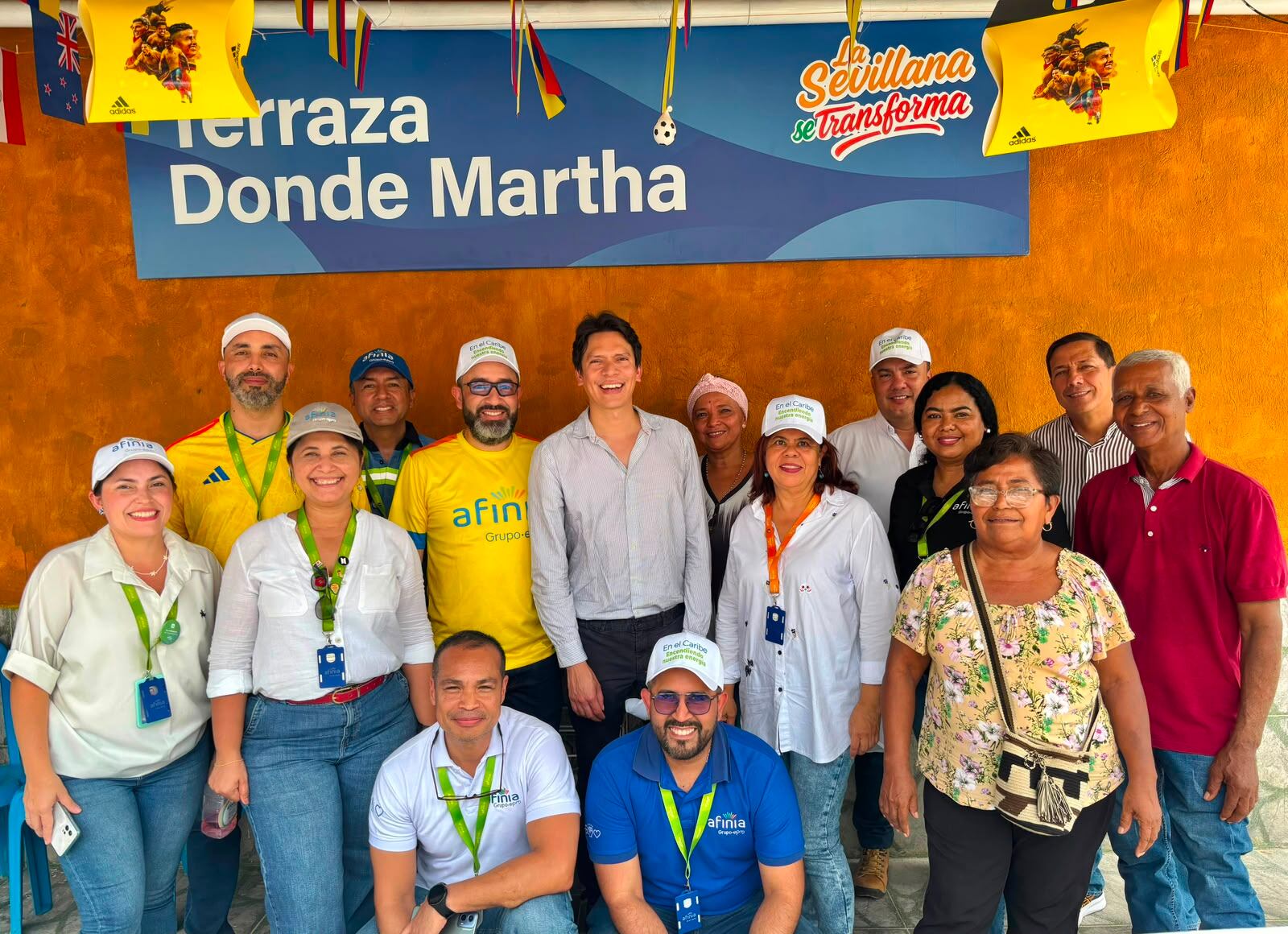 Visita de miembros de la CREG en Cartagena. // Afinia