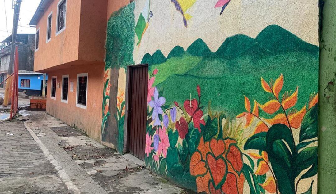 Albergue temporal en el barrio Combeima de Ibagué