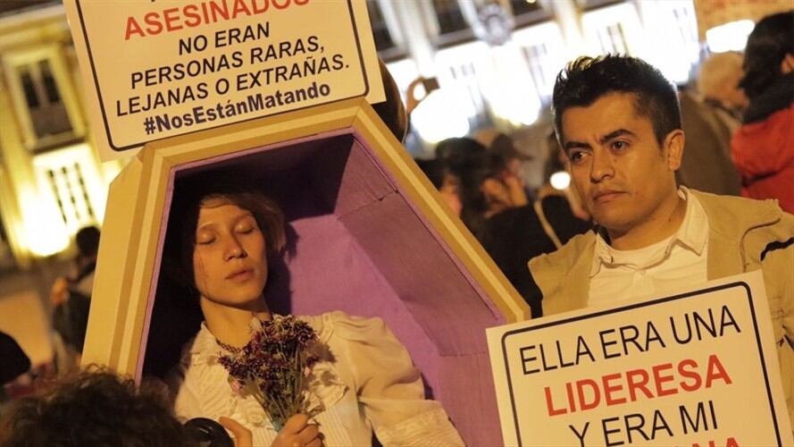 Líderes sociales denuncian falta de recursos para aplicar medidas de seguridad del Gobierno. Foto: La Wcon Julio Sánchez Cristo