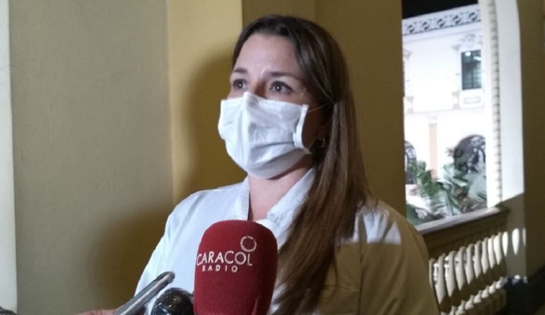 Jimena Aristizábal López, directora de la Territorial de Salud de Caldas
