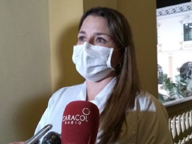 Jimena Aristizábal López, directora de la Territorial de Salud de Caldas