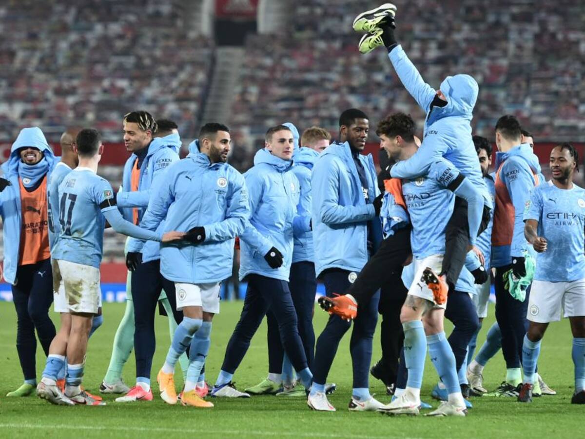 Manchester City, rival del Tottenham en la final de la Copa