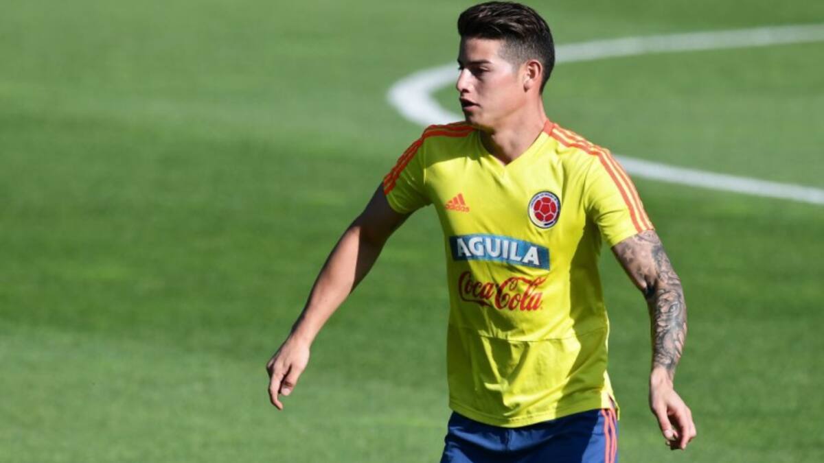 James y Wilmar Barrios, ausentes en la práctica de la Selección en Kazán