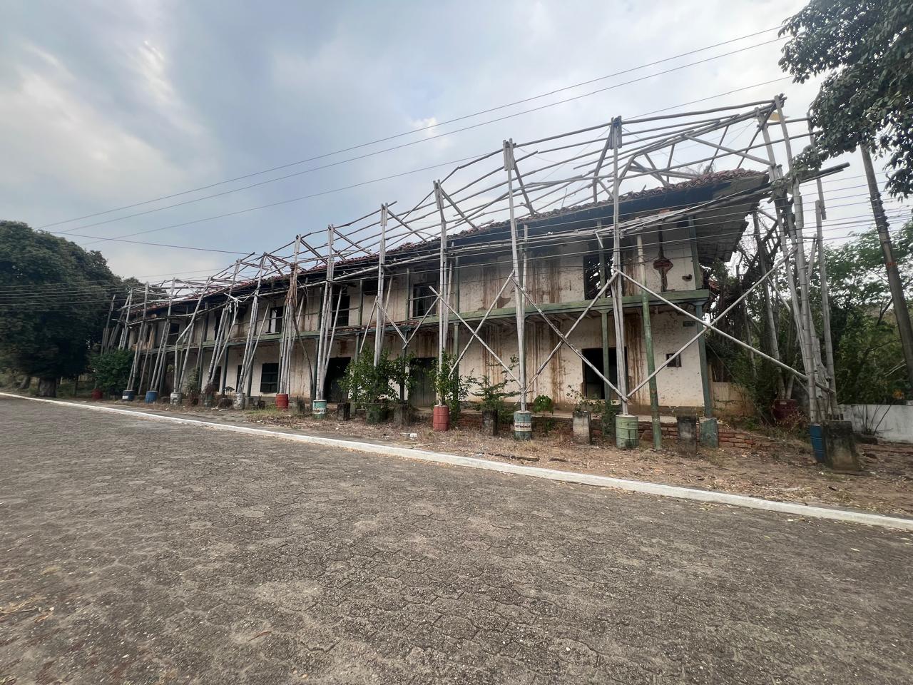 Así luce la Casa Inglesa en la población de Ambalema, Tolima