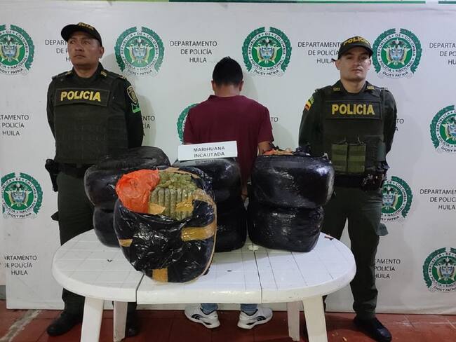 Golpe en vías del Huila a bandas del narcotráfico