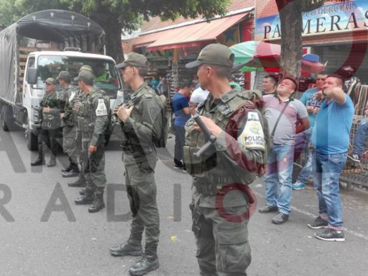 Se incrementan operativos contra el contrabando en el centro de Cúcuta.