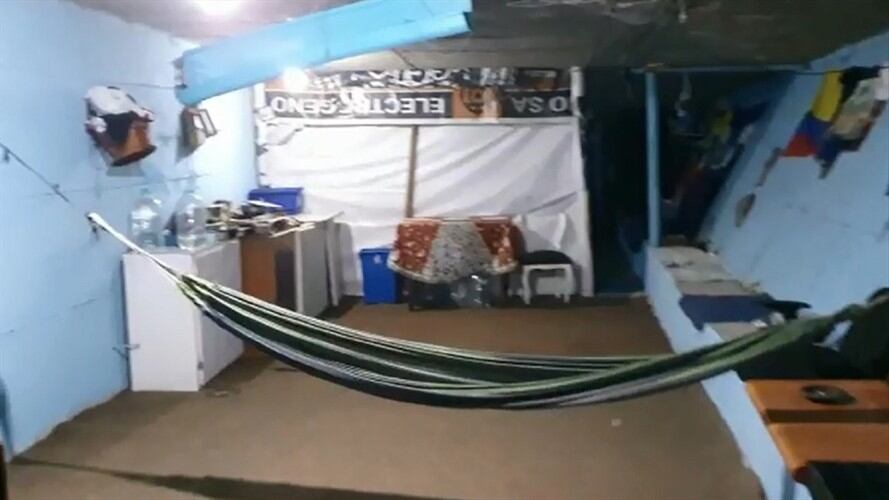 Se trata de personas dedicadas al reciclaje, a quienes les ofrecieron los servicios sociales del Distrito.. Foto: Pantallazo video entregado por la Policía