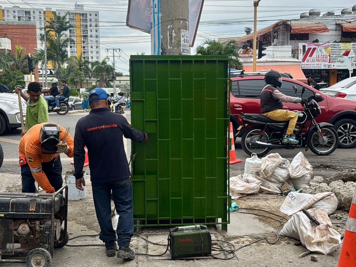 DATT reforzó seguridad en 36 intersecciones semafóricas de Cartagena
