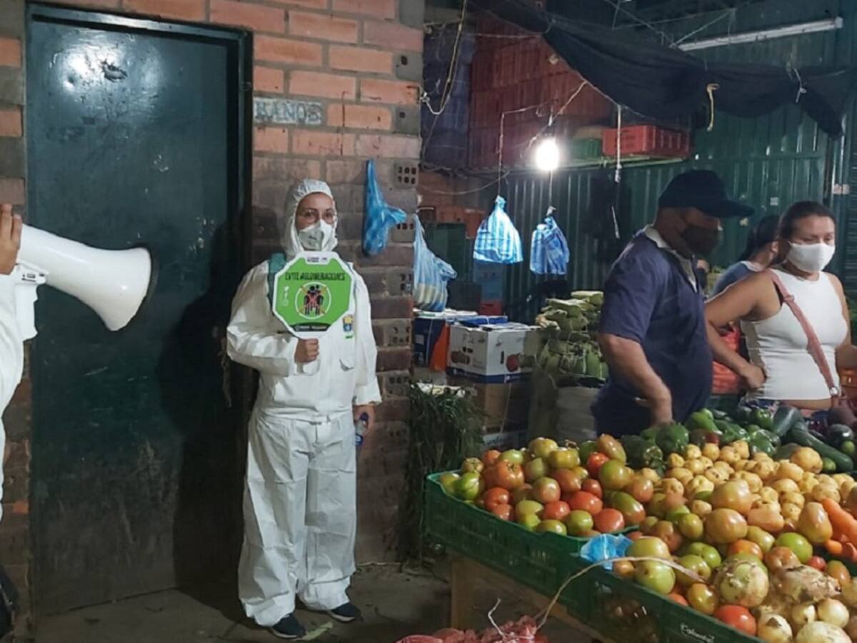 Cenabastos abre de nuevo al público con estrictas medidas de bioseguridad