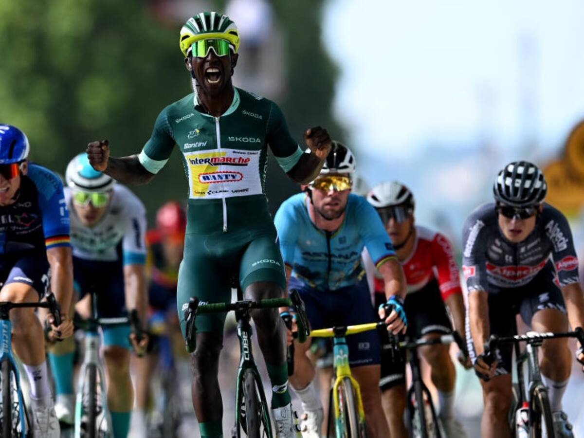 Biniam Girmay, el rey del sprint: tercer triunfo en el Tour de Francia