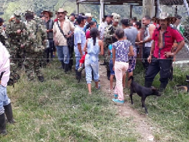 Nuevo desplazamiento de campesinos en el municipio de Ituango