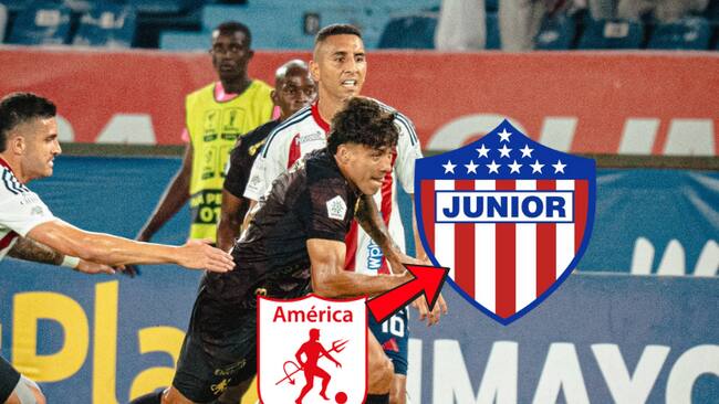 Figura del América reveló su deseo de jugar en Junior: se repite el caso Vergara y Barrios