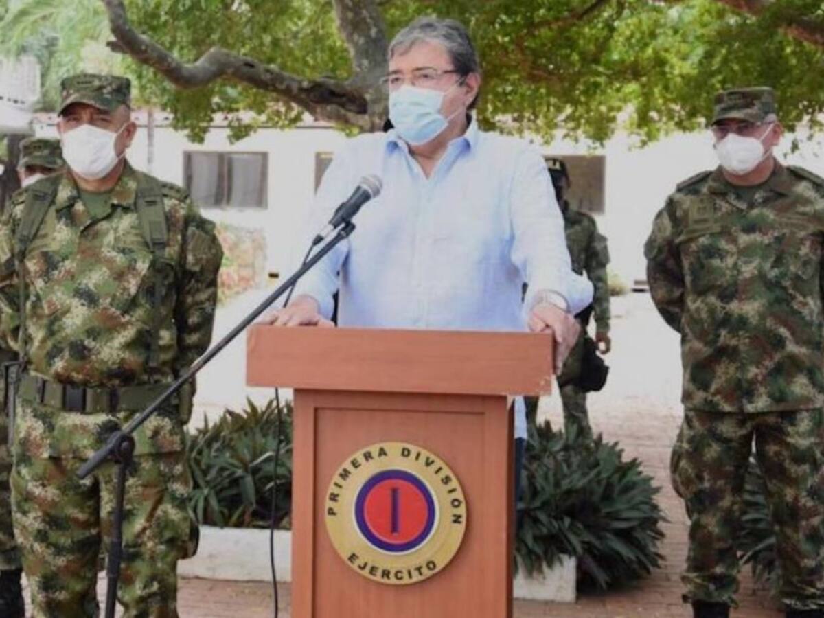 Reuniones de MinDefensa en Santa Marta fueron con medidas de bioseguridad