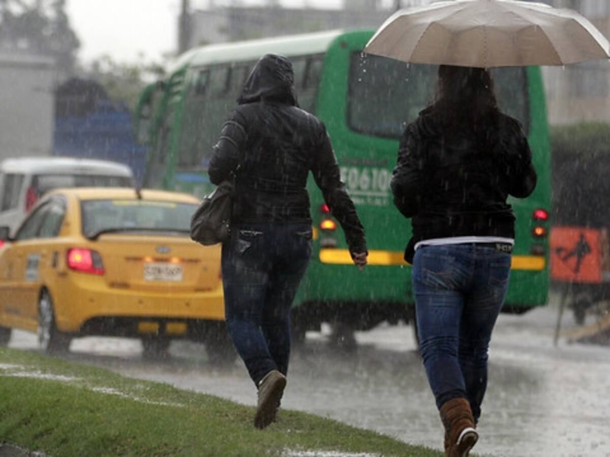 Lluvias bajarán en la sabana de Bogotá y seguirán en Piedemonte llanero
