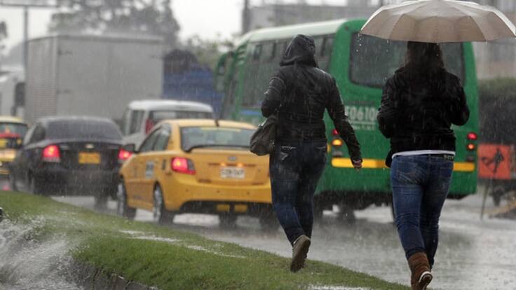 Lluvias bajarán en la sabana de Bogotá y seguirán en Piedemonte llanero
